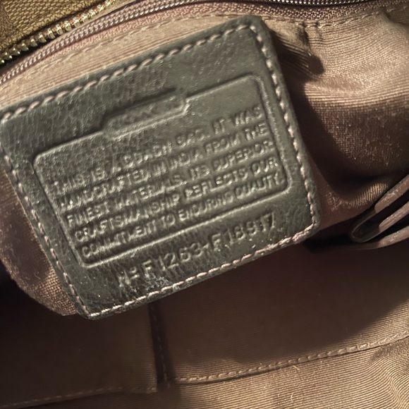 Coach Brown Tote Bag - Picture 10 of 14